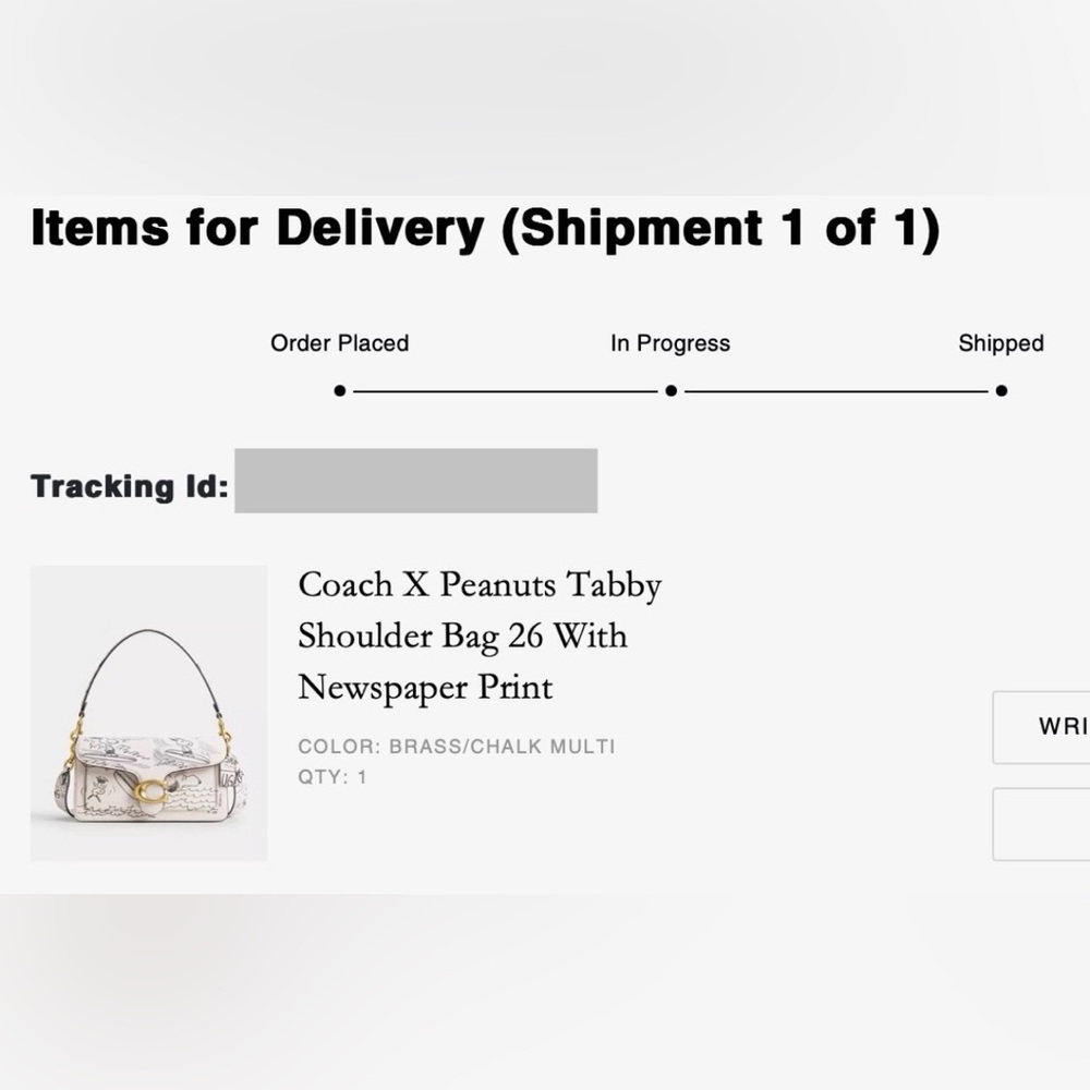 BNWT Coach x Peanuts Tabby Shoulder Bag 26 - Picture 16 of 16